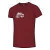 RAGLAN T Men (Barva Wine Merlot Van, Velikost XXL, pohlavi M)