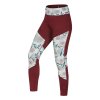 RHEA Leggings (Barva Wine Merlot, Velikost XS, pohlavi F)