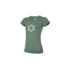CLASSIC T ORGANIC Women Flower (Barva Green Duck, Velikost XS, pohlavi F)