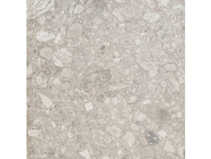 Deceram Outdoor DONR Grey Terrazzo Vit 80x80 Rett. (tl. 2cm)