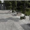 Šedá dlažba na terasu Del Conca Quartz Grey 40x80 (tl.18mm)