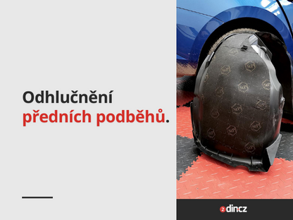 Jak nejúčinněji odhlučnit přední podběhy?