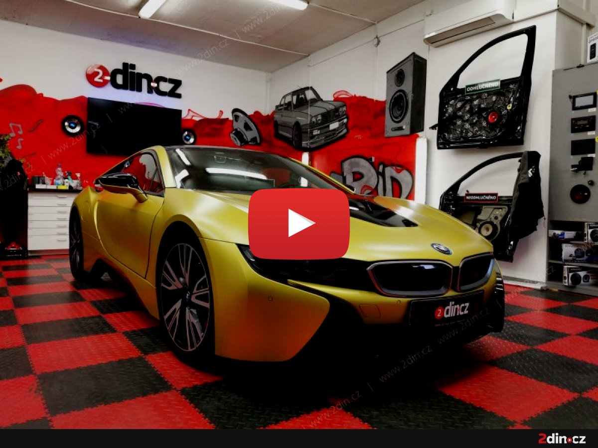 Předělání sound systému na BMW i8 2018