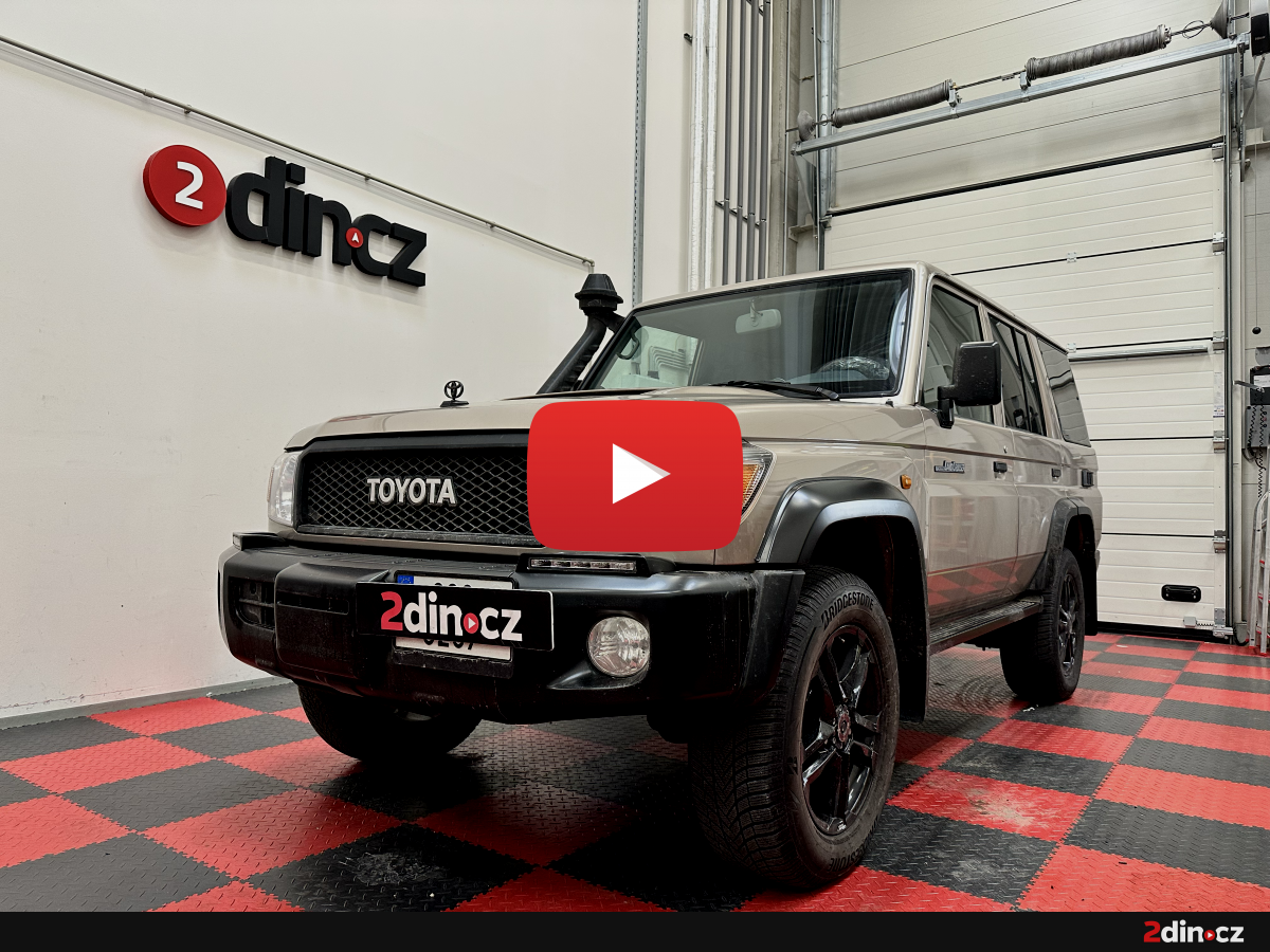 Toyota Land Cruiser – Kompletní odhlučnění a vylepšení audia na TOP úroveň
