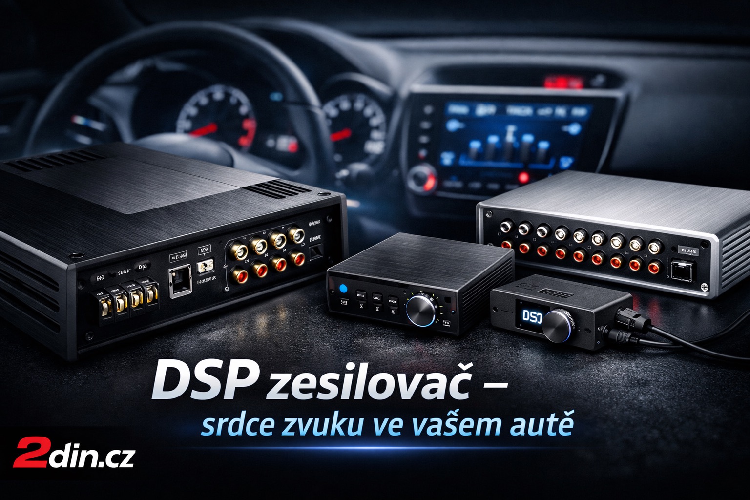 Zesilovač s DSP procesorem: Srdce audio sestavy ve vašem autě