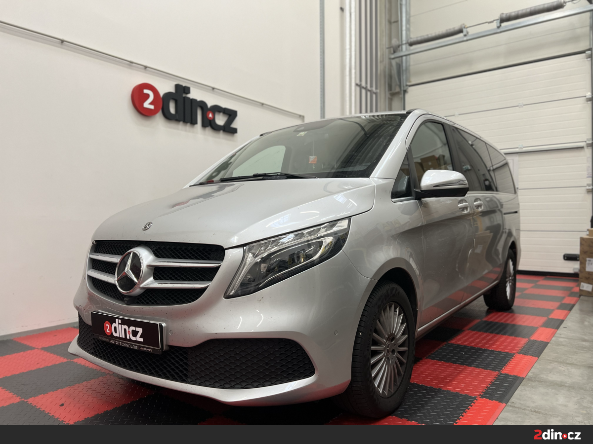 Mercedes-Benz V – Kompletní odhlučnění a rozšíření multimediálního systému