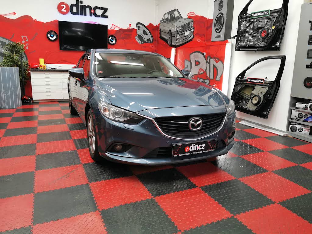 Mazda 6 - Výměna reproduktorů BOSE za nové