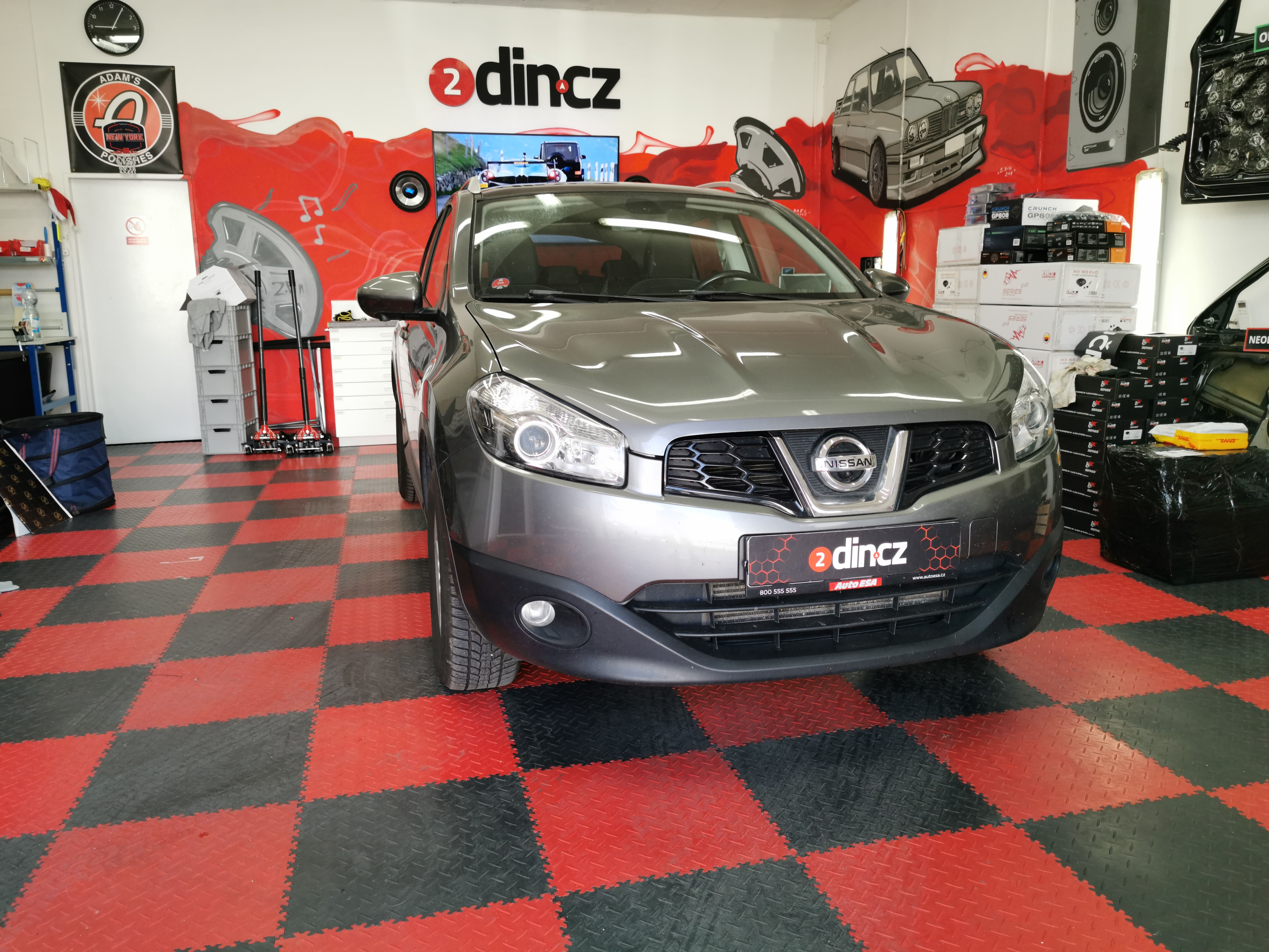 Nissan Qashqai - Odhlučnění dveří