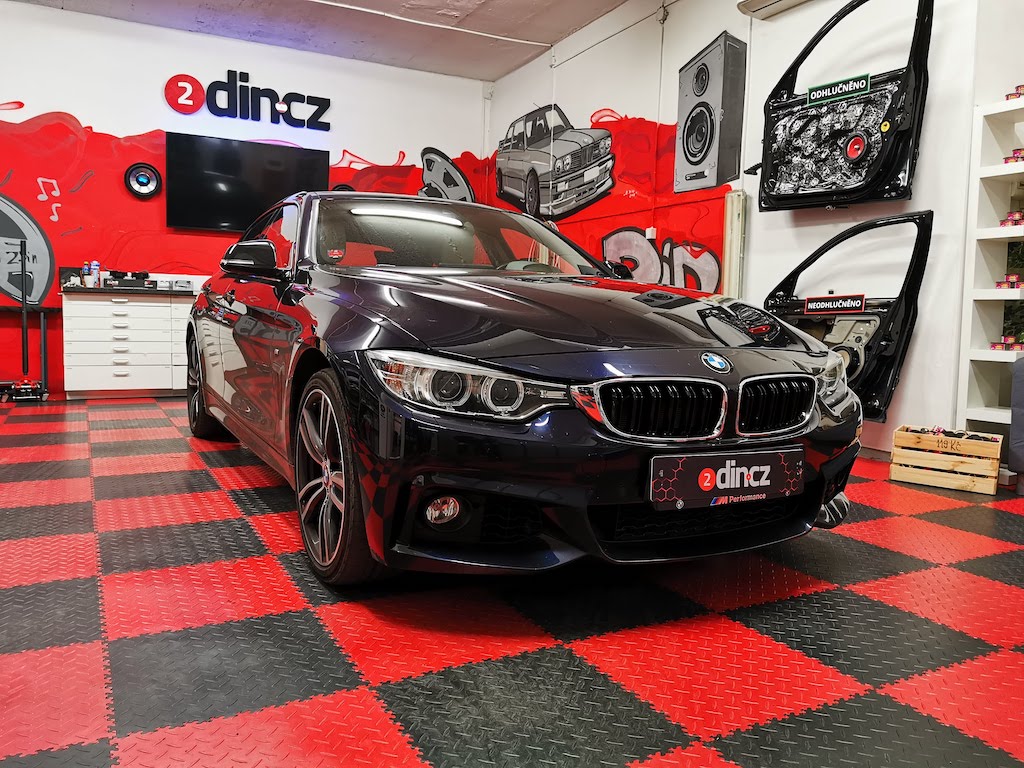 BMW 4 F36 - Upgrade základního zvuku na high-end