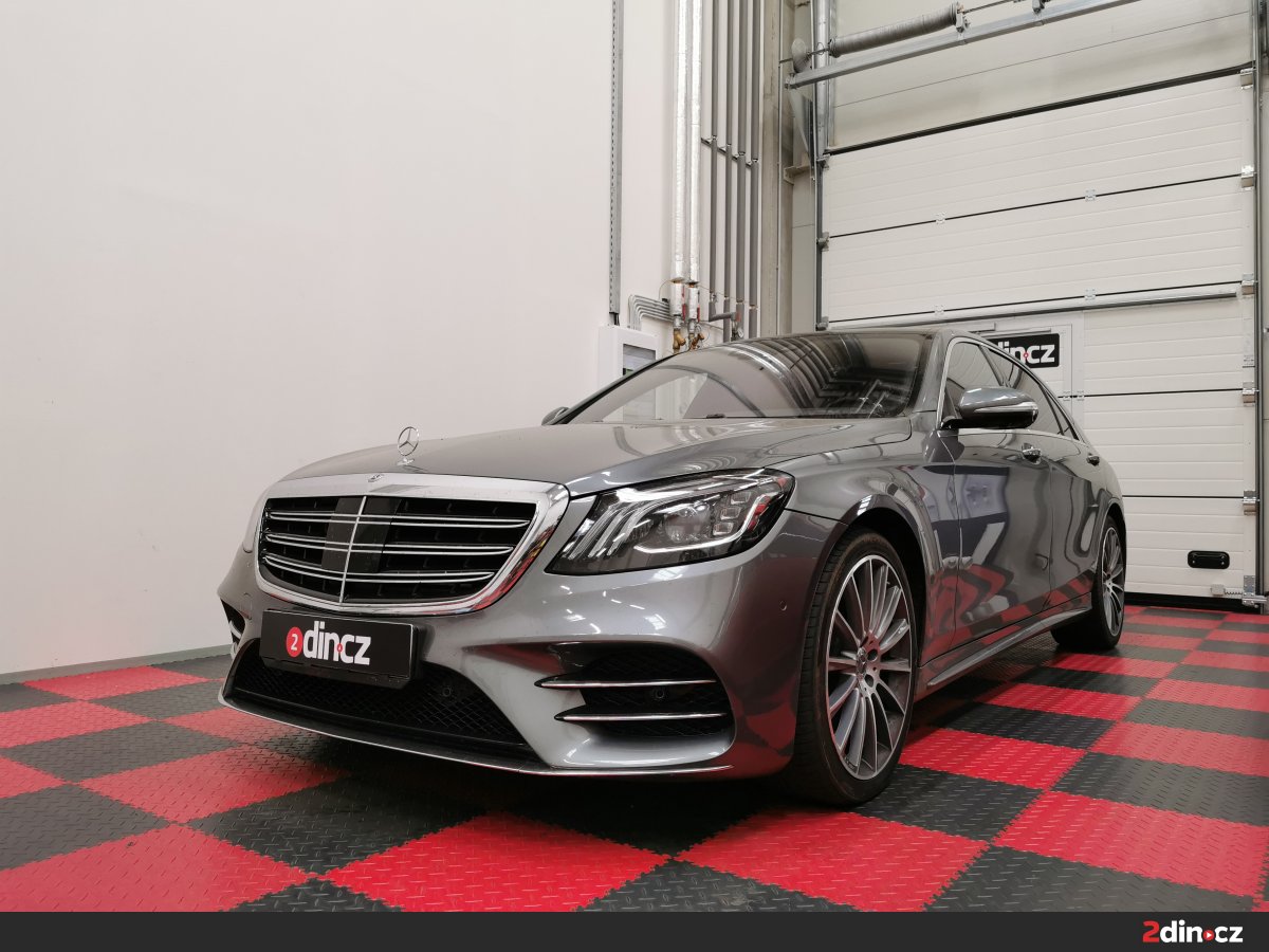 Mercedes S class - Subwoofer pro více basu u Burmester 3D