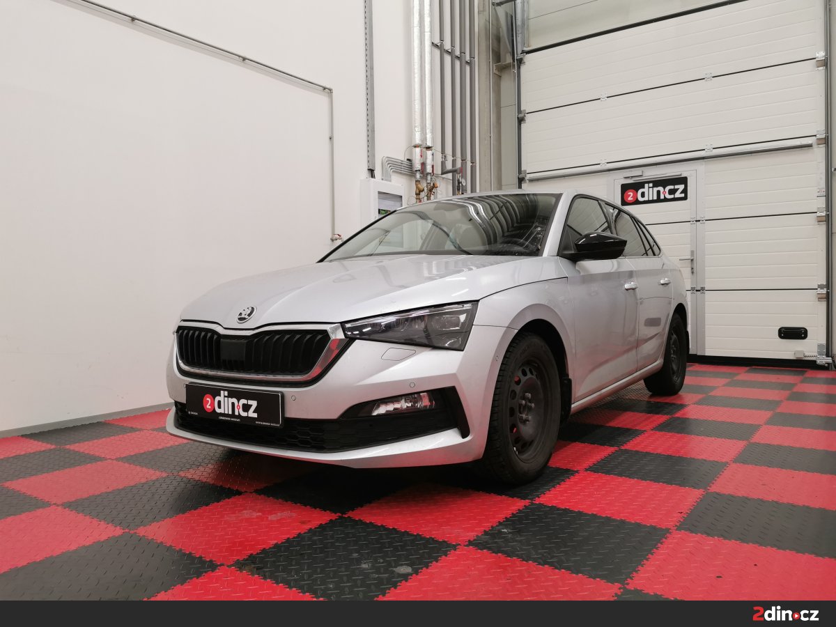 Škoda Scala - Odhlučnění auta střední třídy