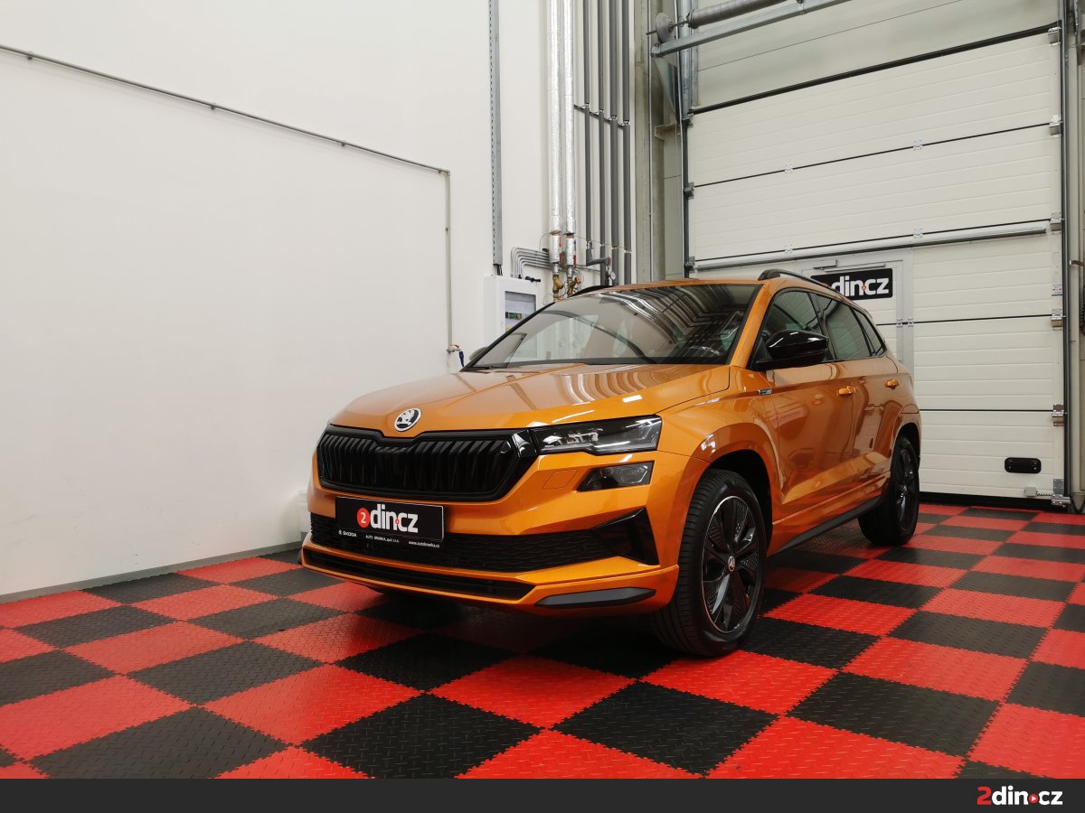 Vylepšení audia vč. zesilovače s DSP - Škoda Karoq