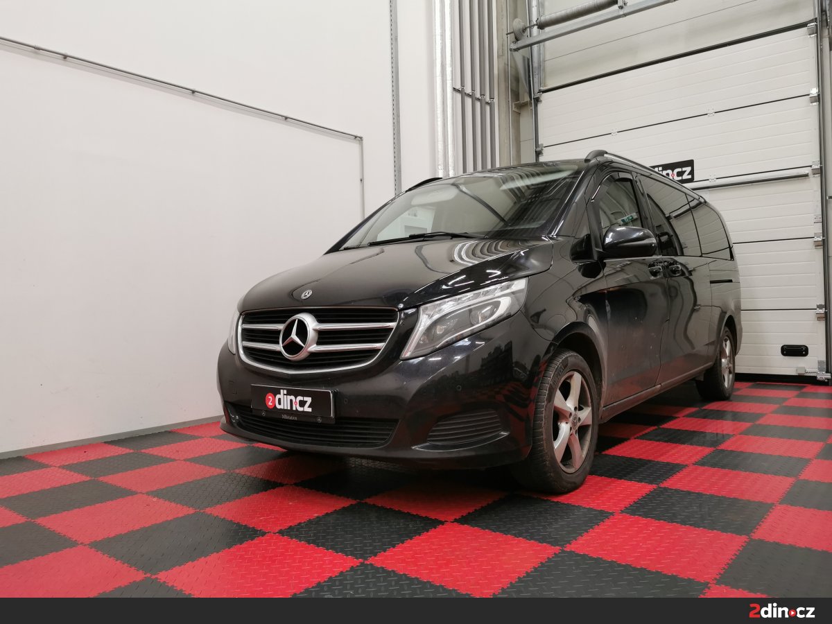 Mercedes V-class Long - Kompletní odhlučnění a výměna reproduktorů