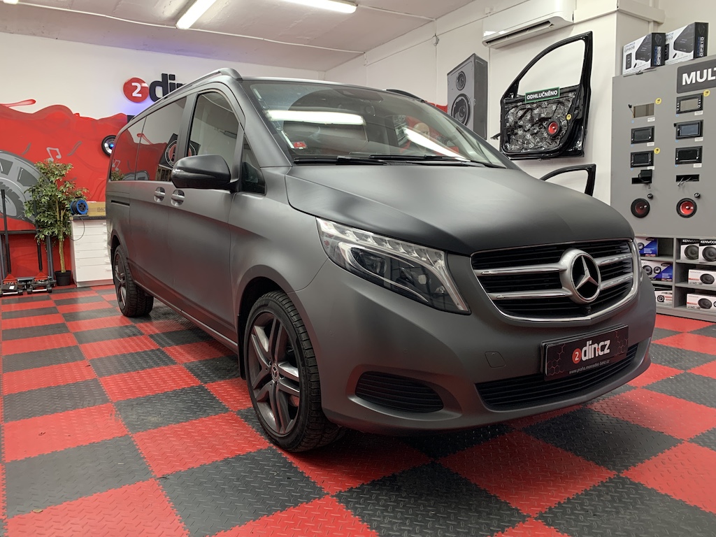 Mercedes-Benz V-Class - kompletní odhlučnění v max. rozsahu