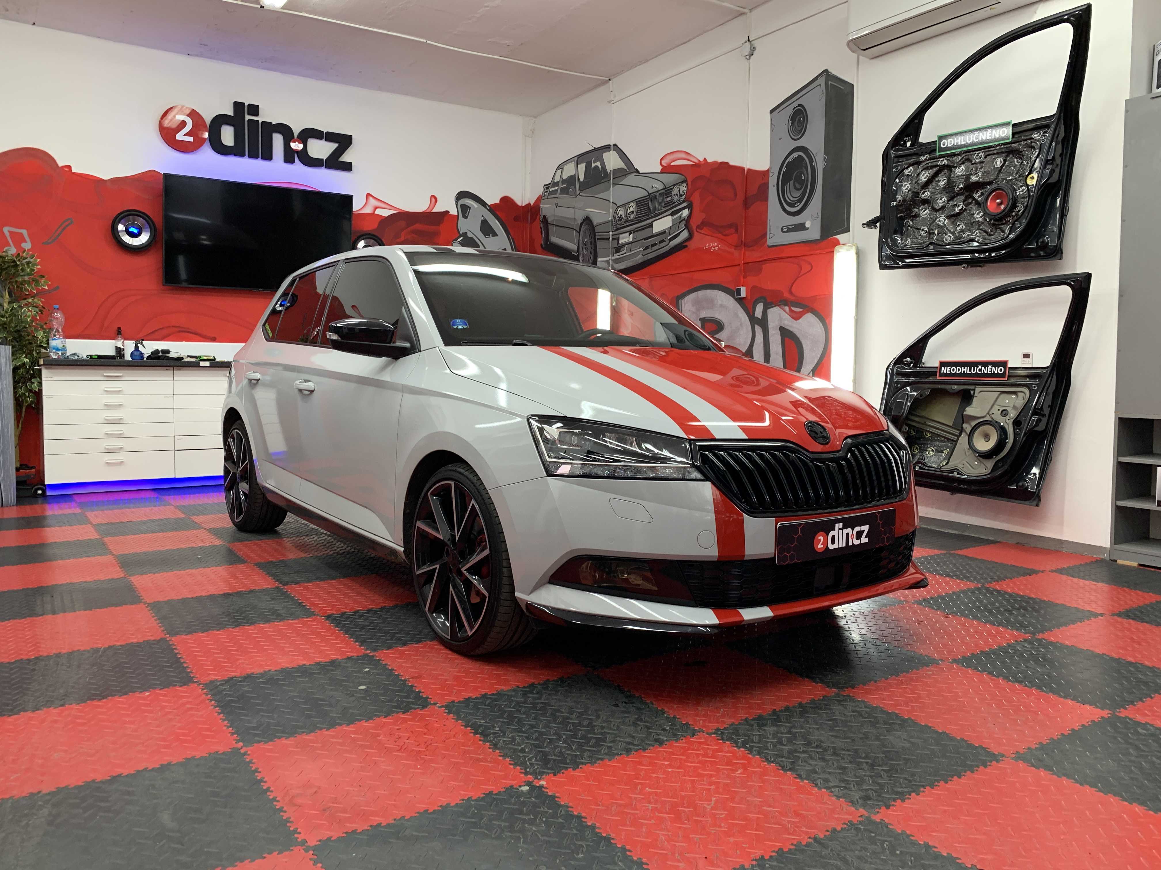 Škoda Fabia III - Odhlučnění kufru