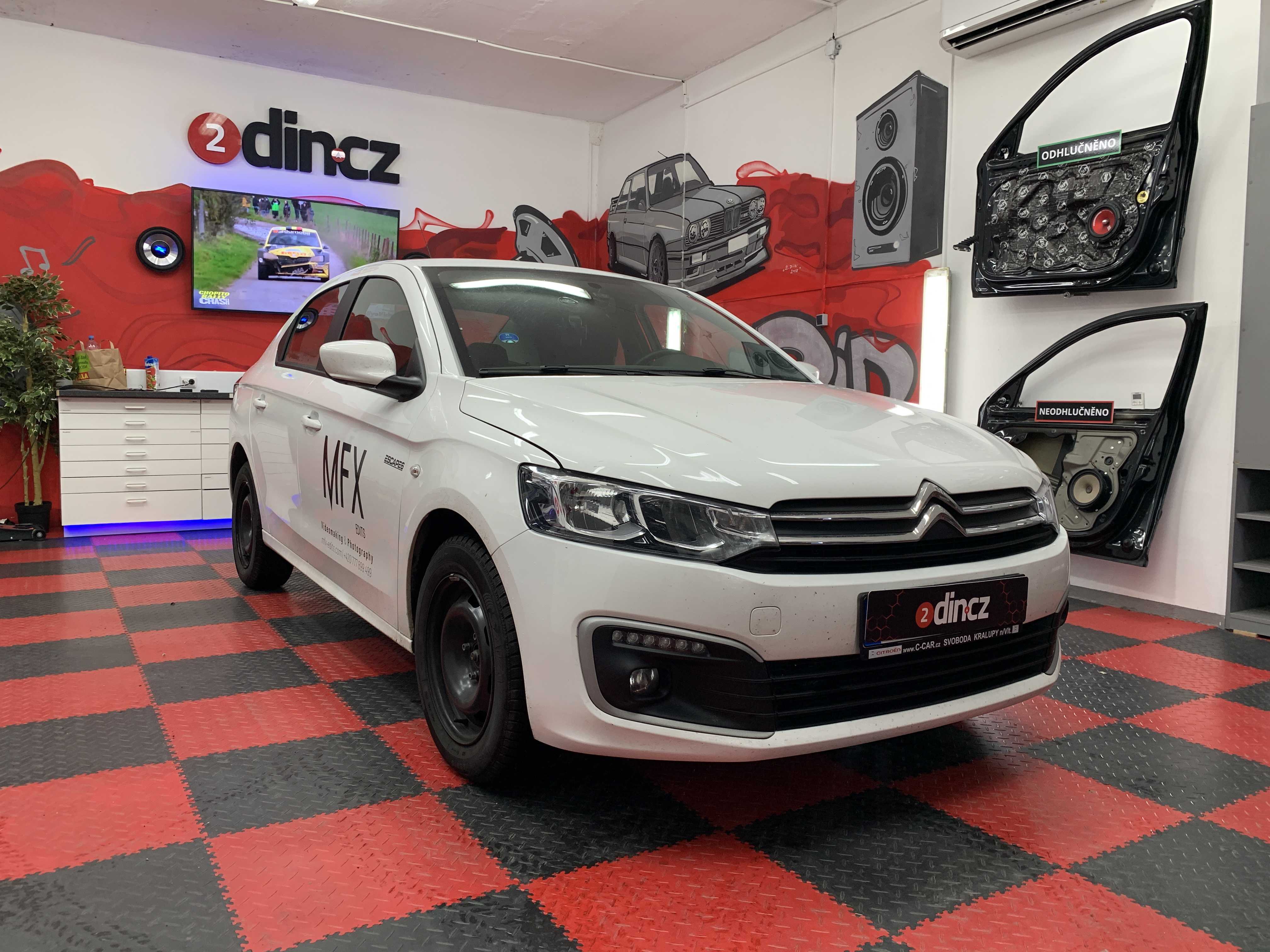 Citroën C-Elysée - Ozvučení