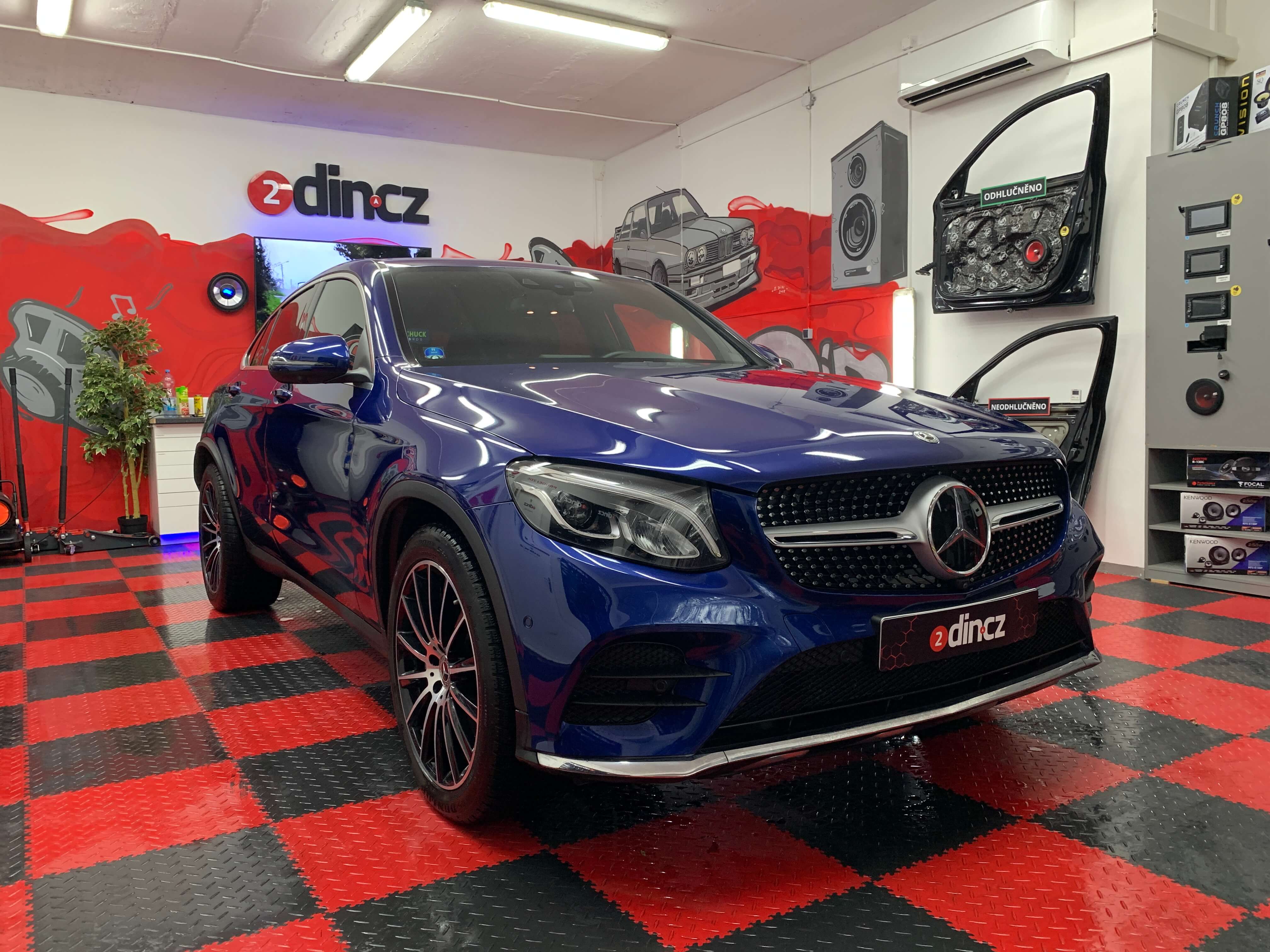 Mercedes Benz GLC - Ozvučení Plug and Play