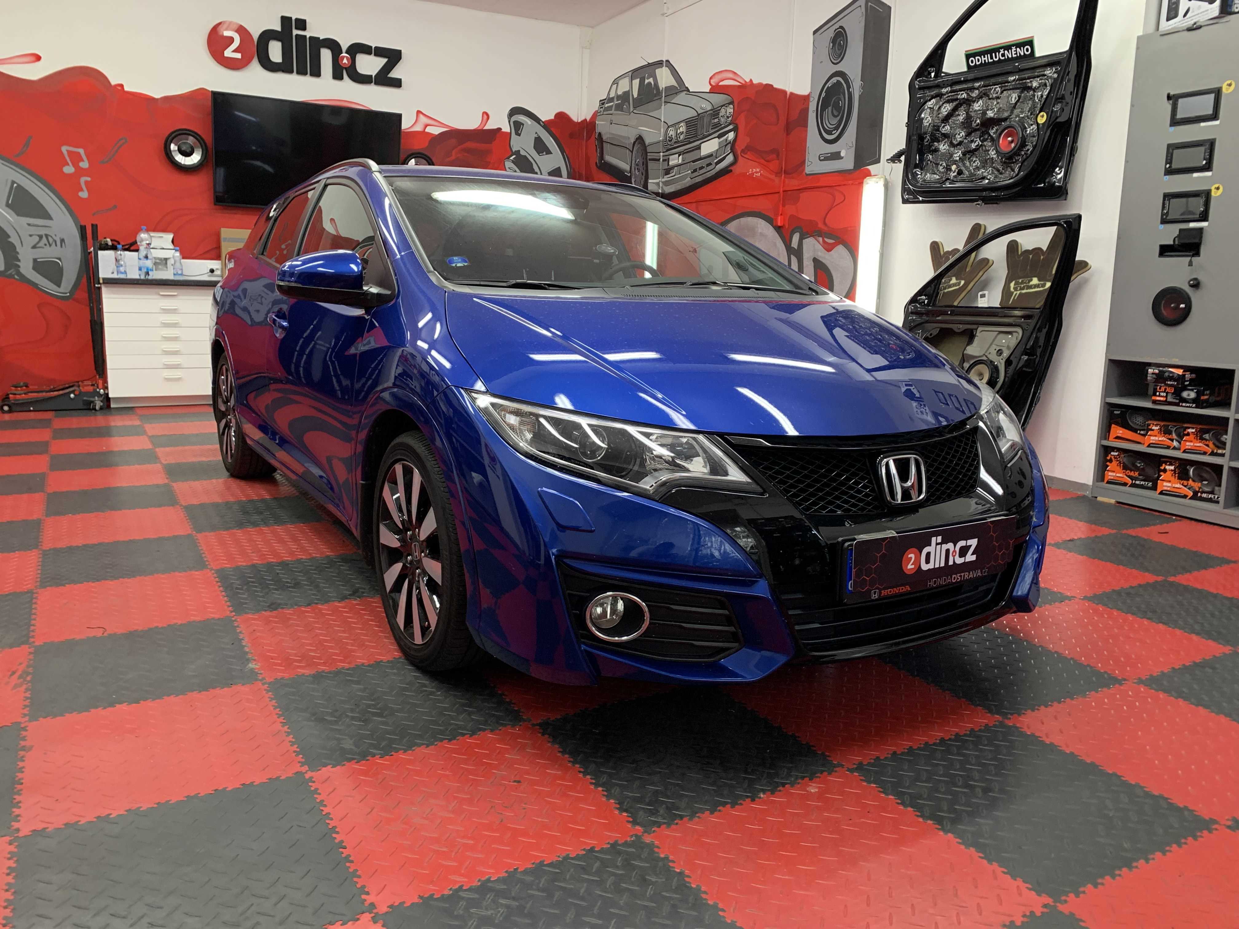 Honda Civic 9g - Odhlučnění a ozvučení