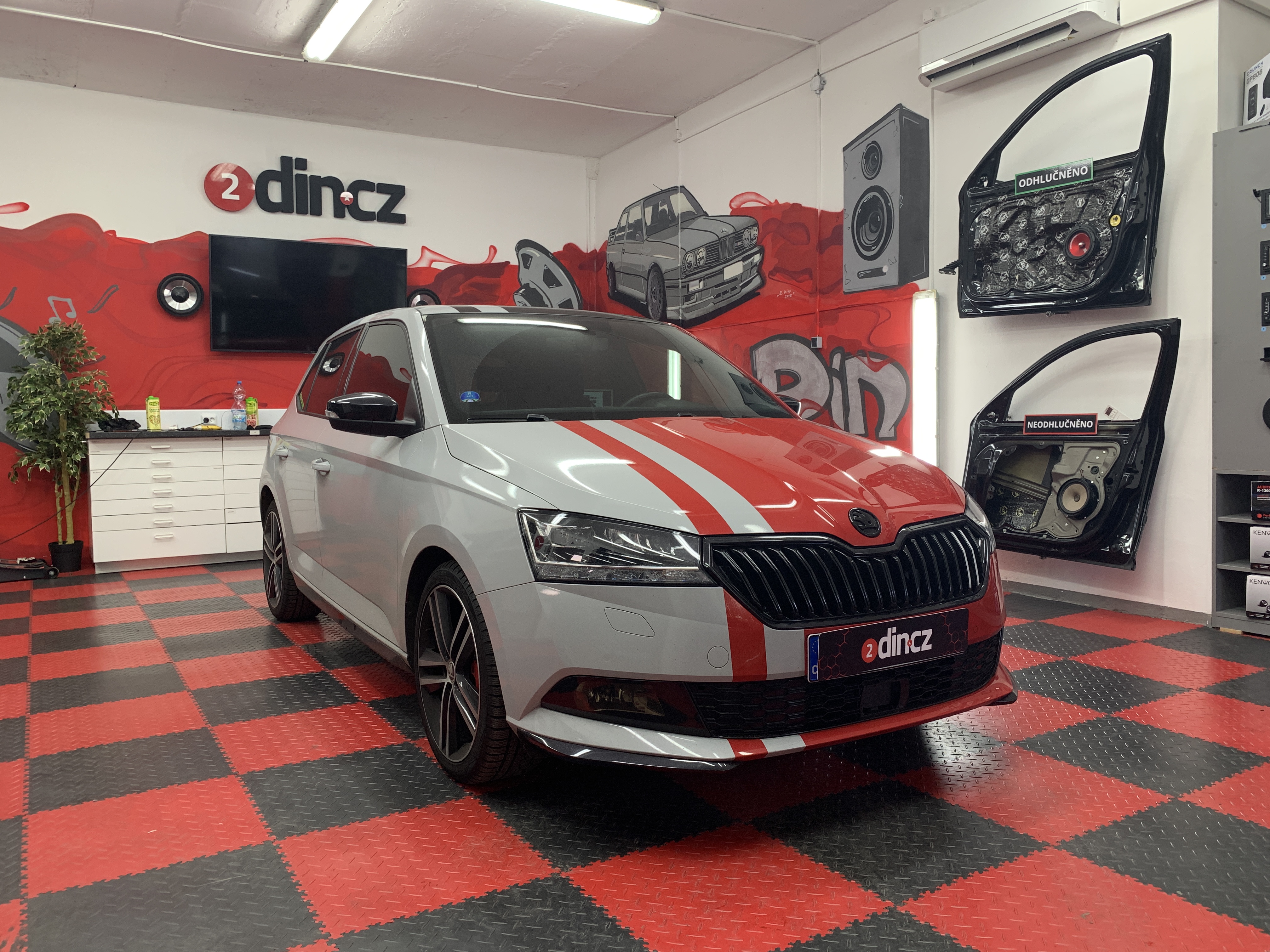 Škoda Fabia III - Odhlučnění podlahy