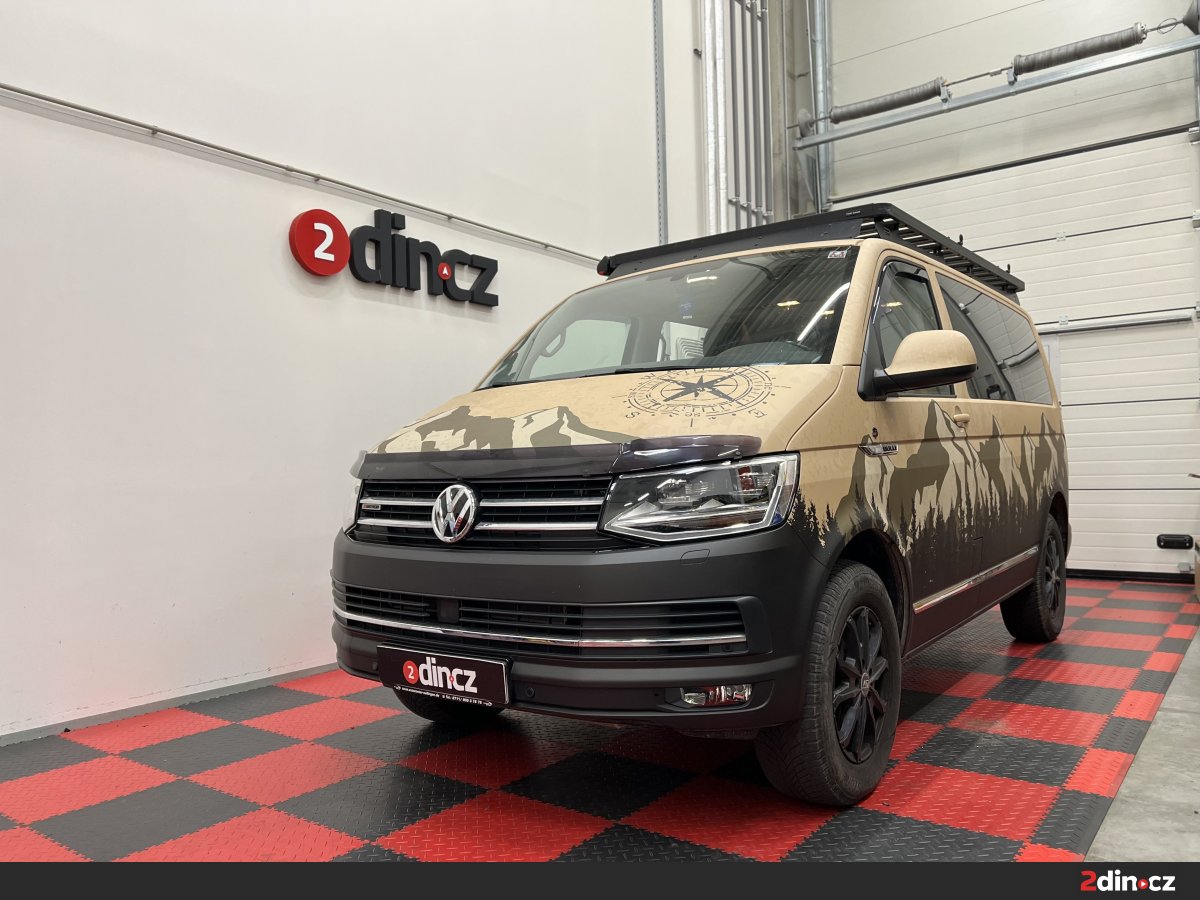 Volkswagen Multivan T6 – Odhlučnění terénní dodávky a výměna repro