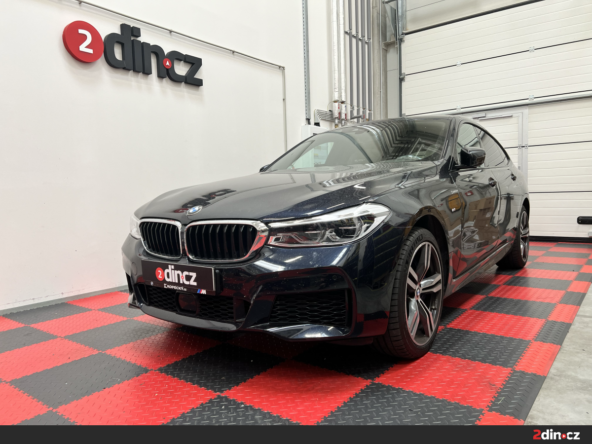 BMW 6GT – Montáž zesilovače s DSP pro vylepšení původního audia