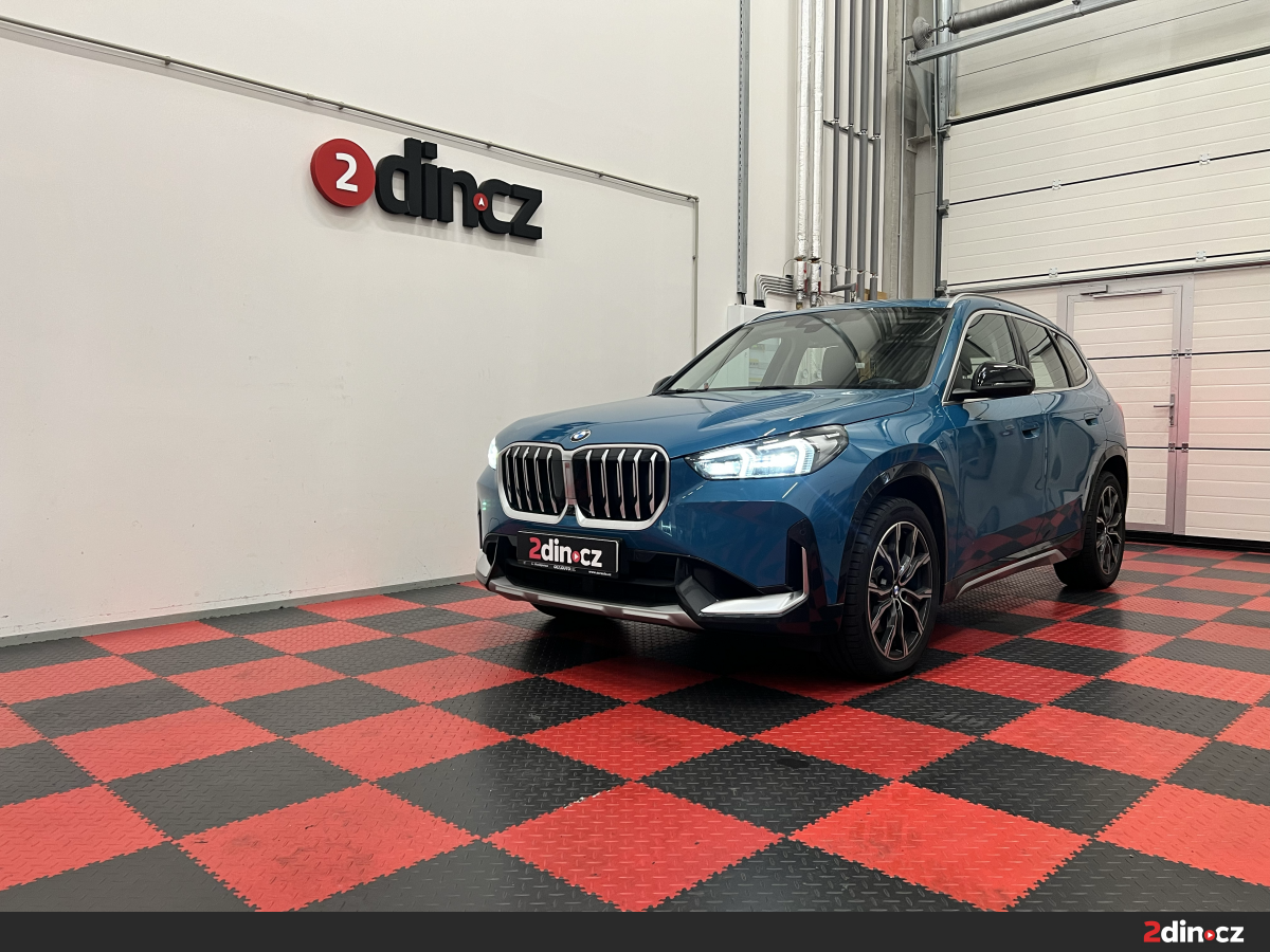 BMW X1 – Kompletní výměna audio sestavy včetně zesilovače s DSP