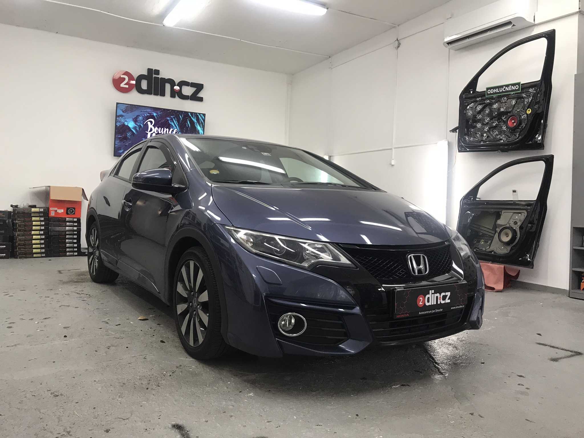 Honda Civic 9g - Odhlučnění od vozovky