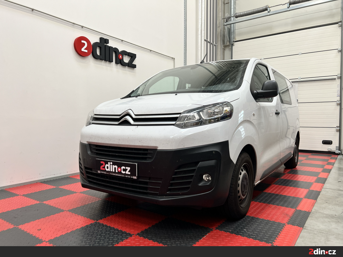 Citroën Jumpy – Kompletní odhlučnění a výměna předních reproduktorů