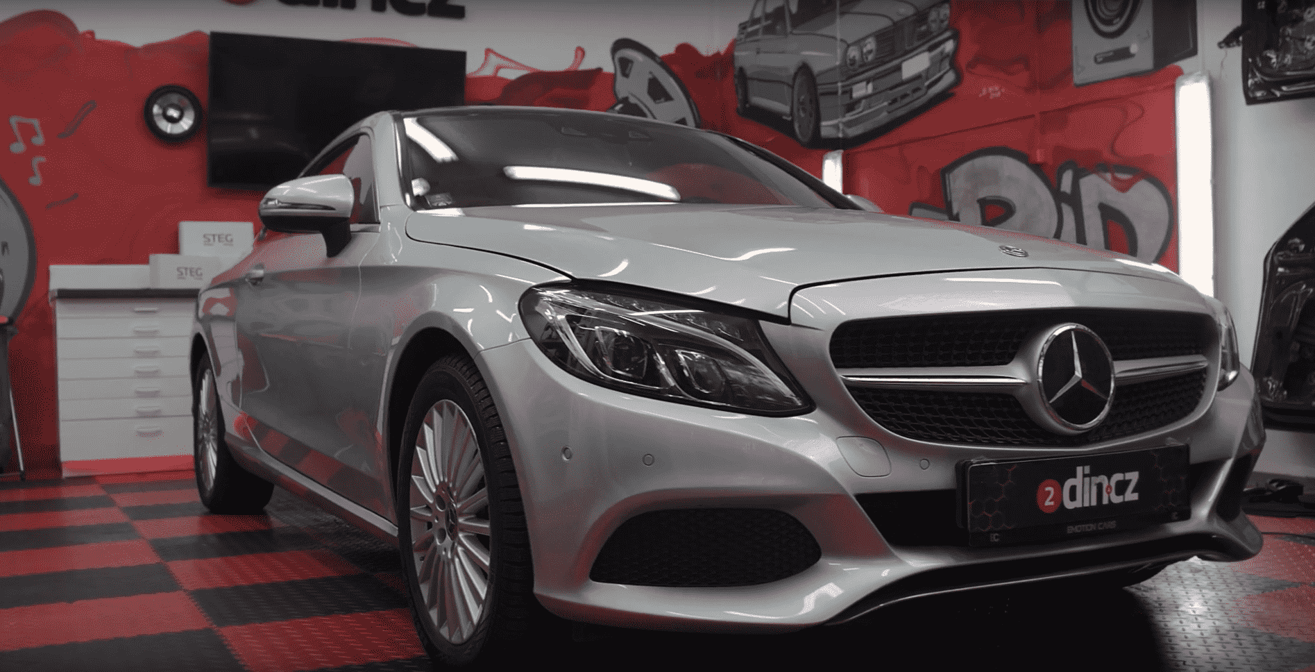 Mercedes C-Class Coupe - Kompletní high-end ozvučení