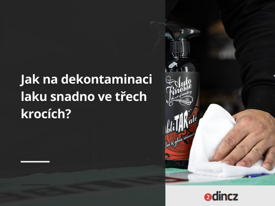 Jak na dekontaminaci laku snadno ve třech krocích