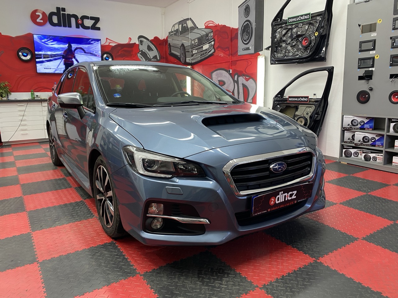 Subaru Levorg - Kompletní odhlučnění a výměna reproduktorů