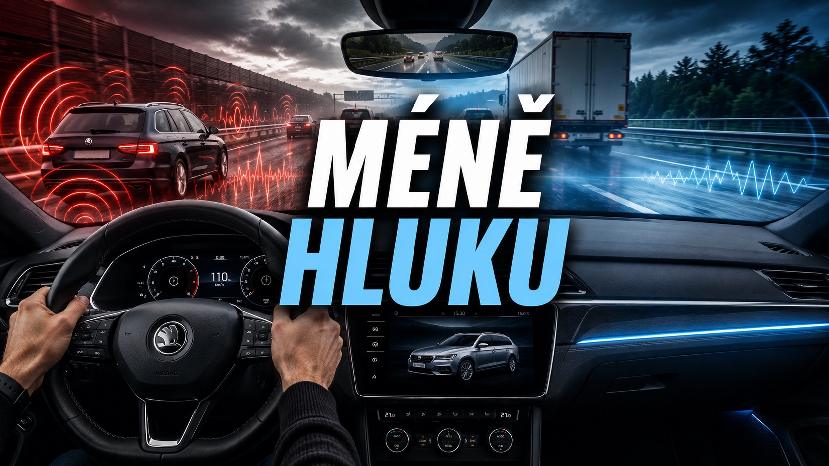 Odhlučnění auta: Co má největší efekt a co se vyplatí odhlučnit jako první?