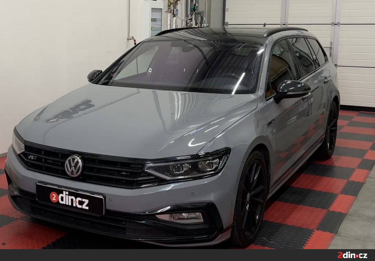 VW Passat B8 – Komplexní upgrade audio systému v německém kombíku