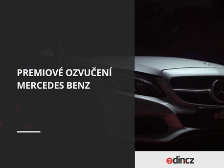 Prémiové ozvučení vozidel Mercedes-Benz