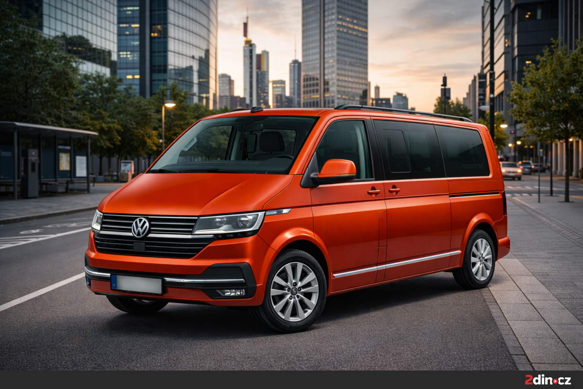 VW Caravelle T6.1 – Výměna audio systému za Alpine a odhlučnění dveří