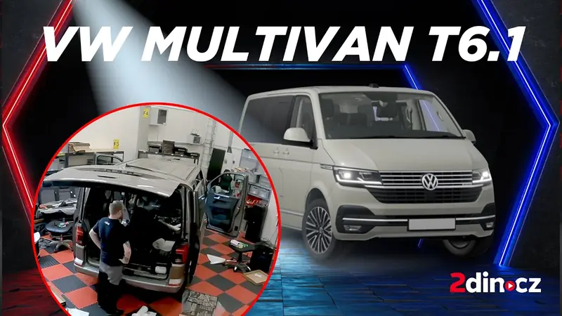 Video: VW Multivan T6.1, odhlučnění Premium Plus