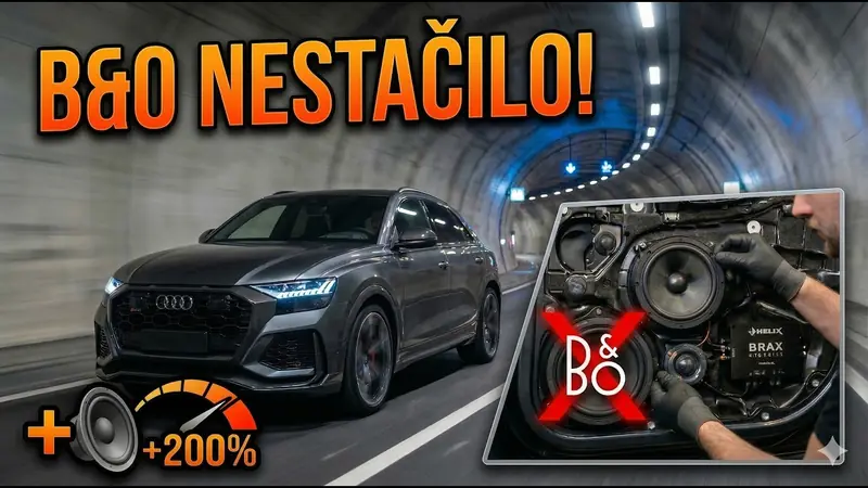 Video: Audi RSQ8, upgrade audia Bang & Olufsen