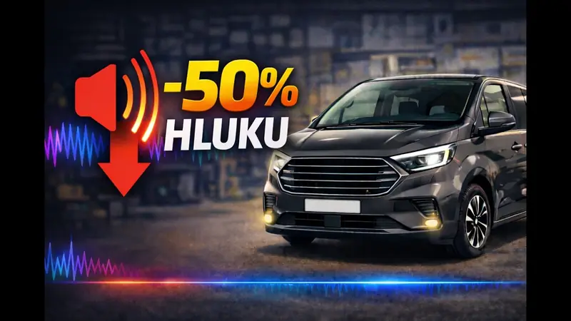 Video: Ford Tourneo Custom 2025, odhlučnění