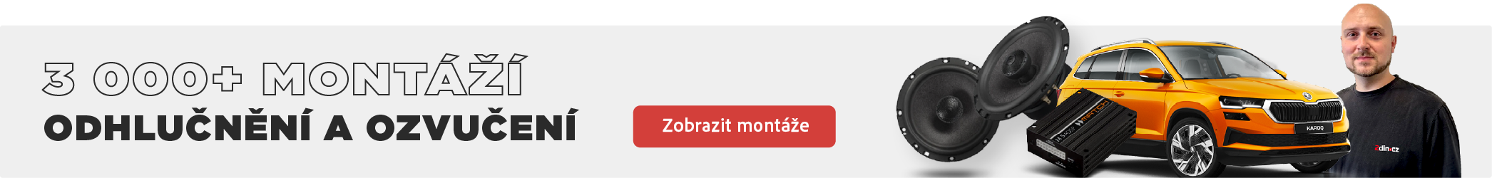 3 000+ montáží odhlučnění a ozvučení – zobrazit montáže
