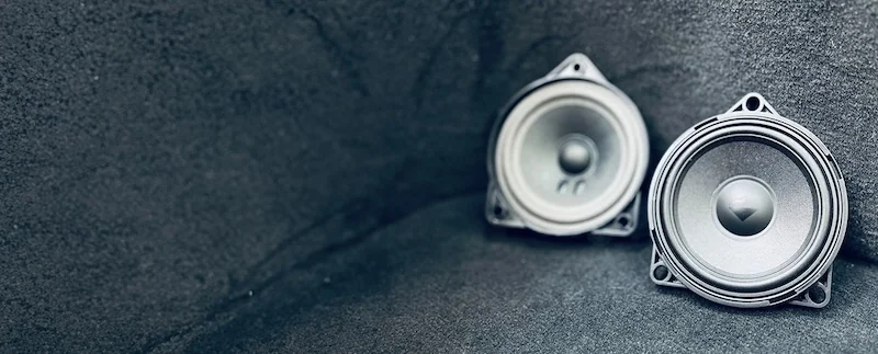 Audio upgrade – reproduktory do auta připravené k montáži