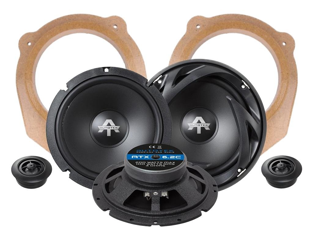SET přední reproduktory do Citroen C4 II (2010 2018) Autotek