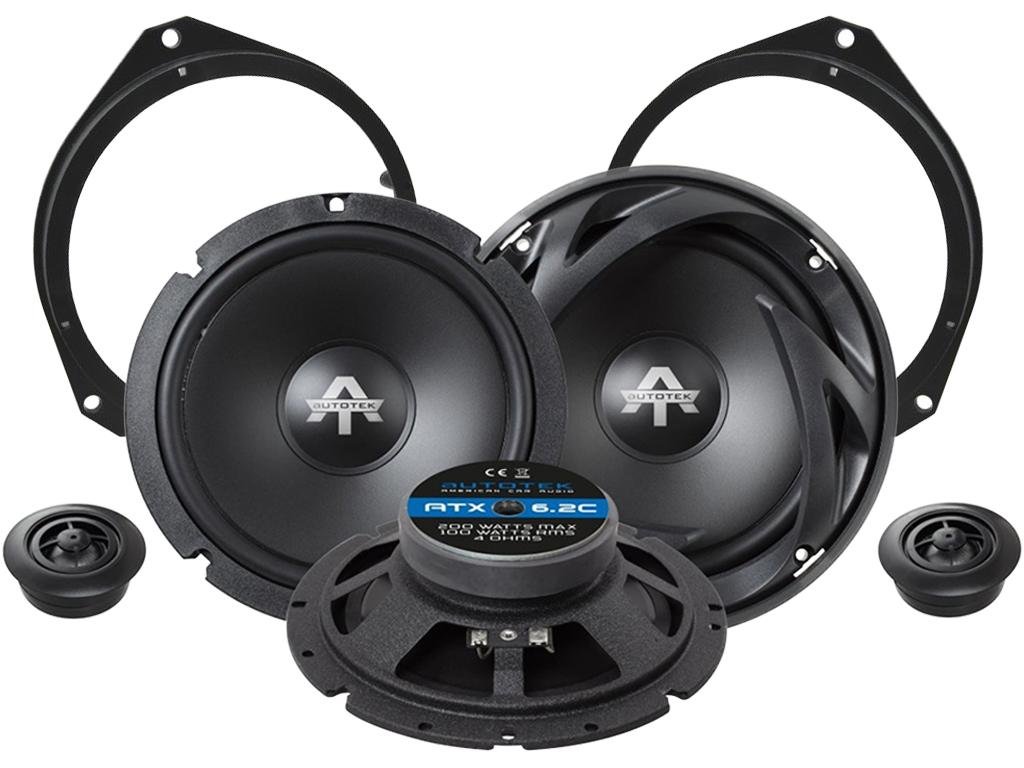 SET PŘEDNÍ REPRODUKTORY DO OPEL ASTRA F (1991 1997) AUTOTEK