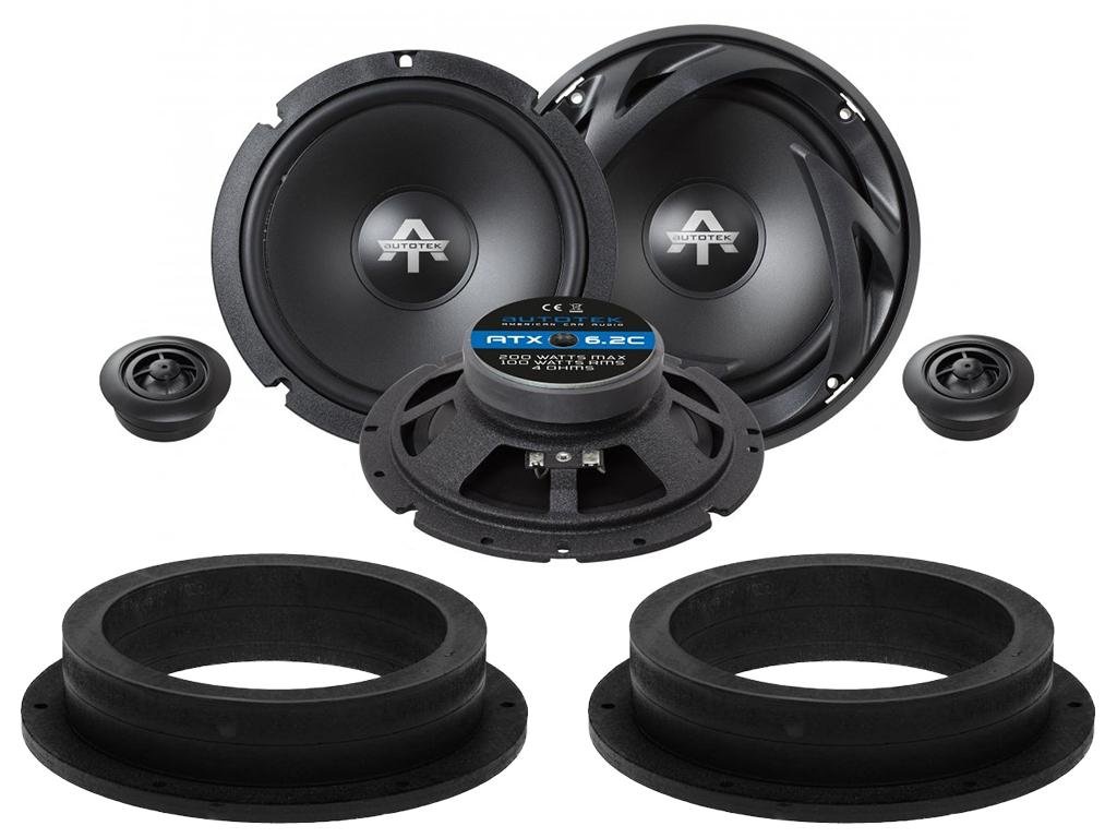 SET přední reproduktory do Škoda Yeti (2009 2017) Autotek