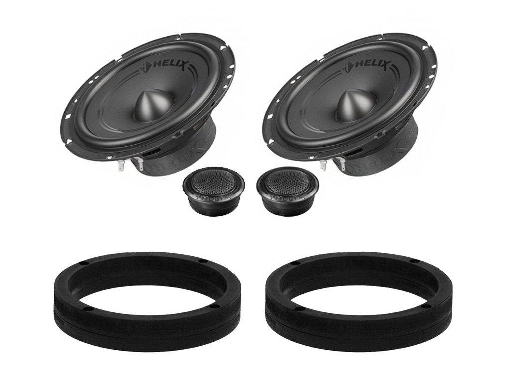 148439 2 zadni reproduktory do volkswagen touareg 2001 2010 helix