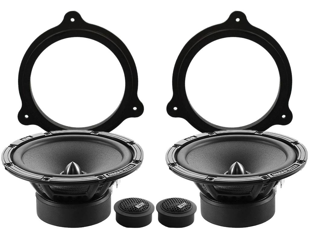 SET PŘEDNÍ REPRODUKTORY DO NISSAN ALMERA N16 (2000 2006) BLAM