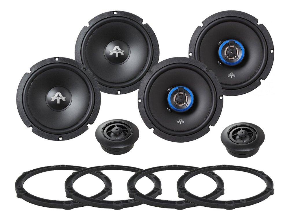 179461 2 predni a zadni reproduktory do peugeot 308 2007 2013 autotek