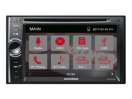 Autorádio Macrom M-DVD4000