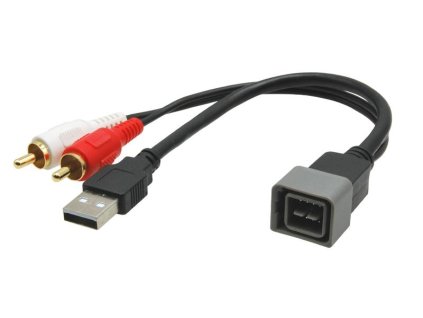 144203 adapter pro usb aux konektor nissan