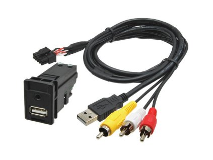 144257 usb jack konektor toyota
