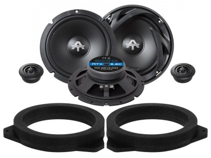 SET přední reproduktory do Citroen Berlingo (2008 2018) Autotek